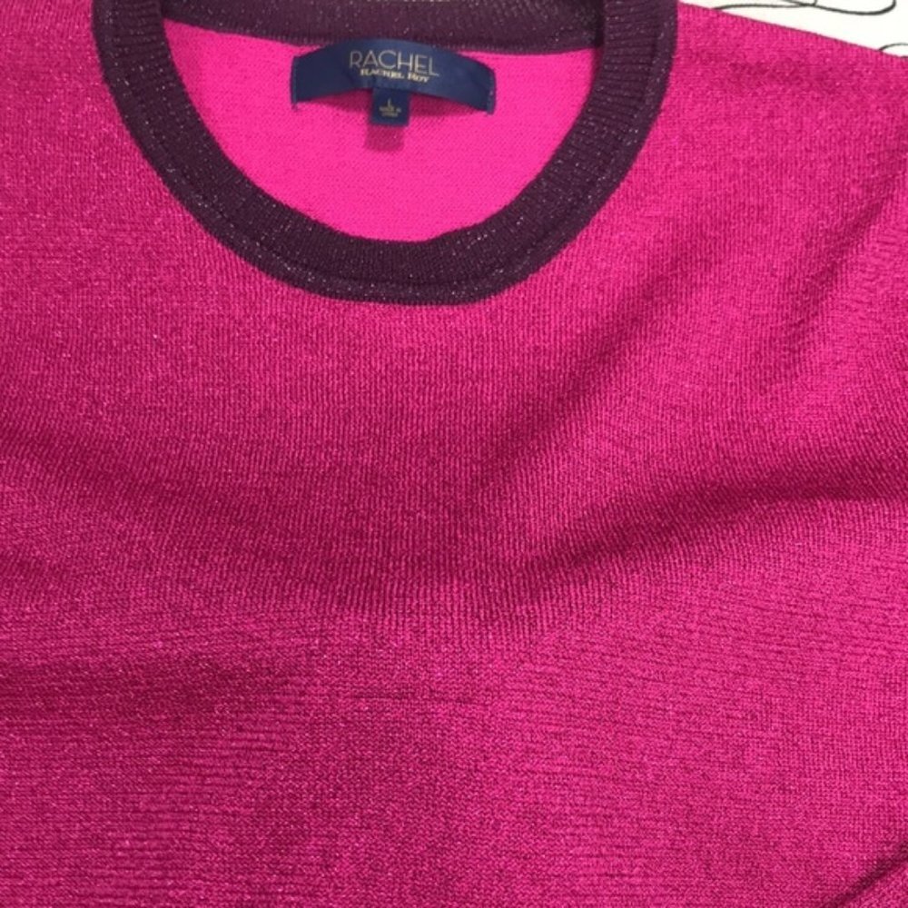Rachel Rachel Roy Metallic Ringer Sweater - Picture 7 of 7